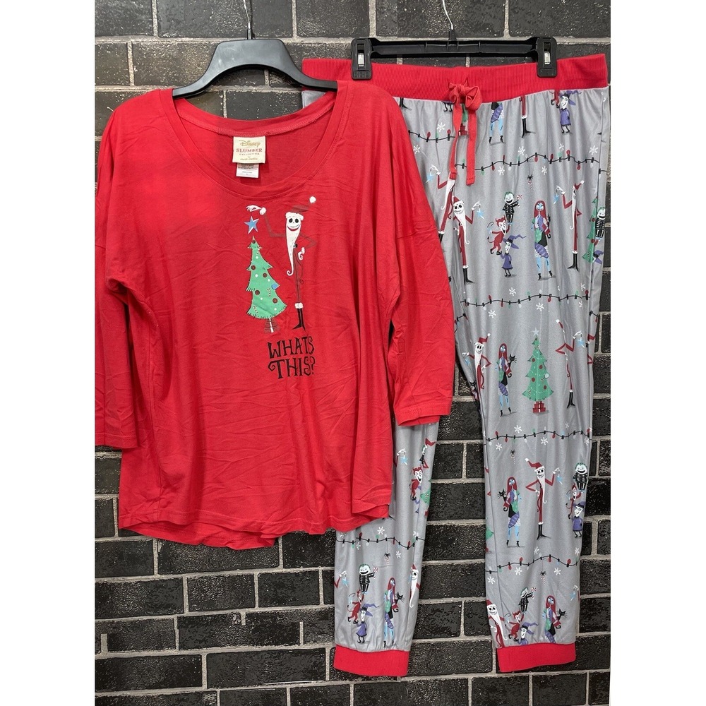 Disney Slumber Collection Nightmare Before Christmas Pajamas XL Munki Munki
